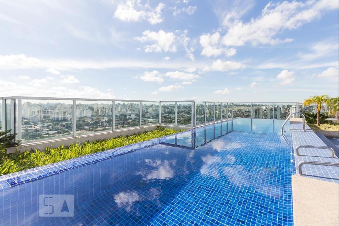 Estilo, Conforto E Vista Panoramica Ideal Para Trabalho Ou Lazer San Paolo Esterno foto