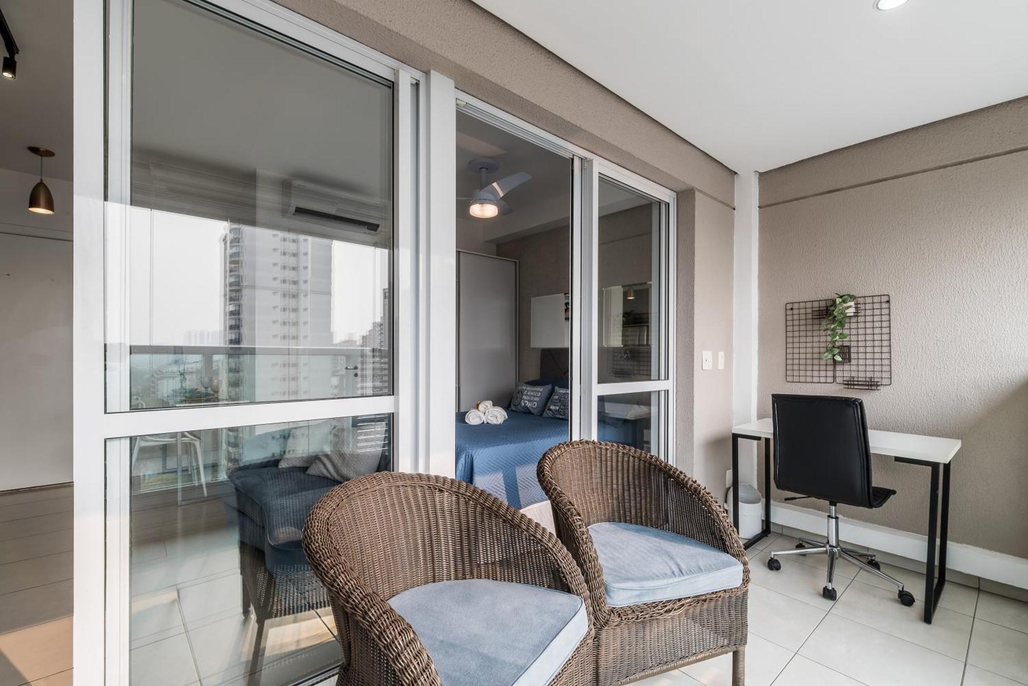 Estilo, Conforto E Vista Panoramica Ideal Para Trabalho Ou Lazer San Paolo Esterno foto